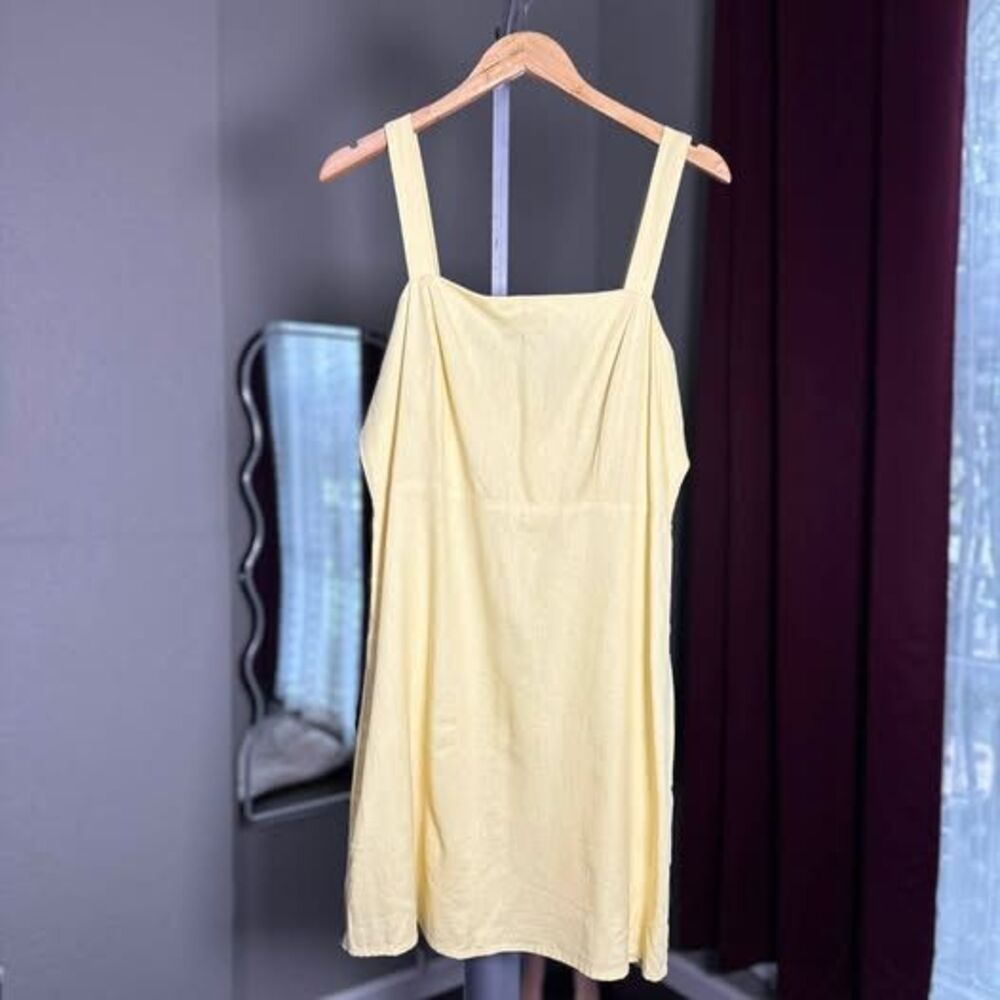 Cotton On Yellow linen blend Dress